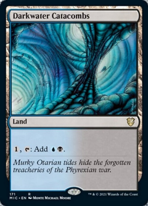 Darkwater Catacombs ~ Commander: Midnight Hunt [ NM ] [ Magic MTG ]