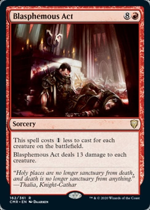 Blasphemous Act ~ Commander Legends 1 [ NM ] [ Magic MTG ]