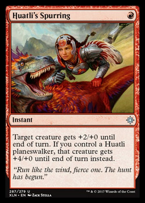 Huatli's Spurring ~ Ixalan [ EX ] [ Magic MTG ]