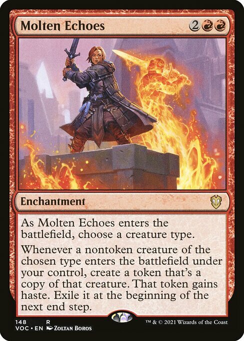 Molten Echoes ~ Commander: Crimson Vow [ NM ] [ MTG ]