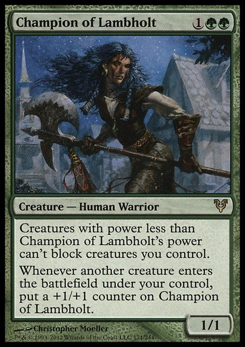 Champion of Lambholt ~ Avacyn Restored [ EX ] [ Magic MTG ]