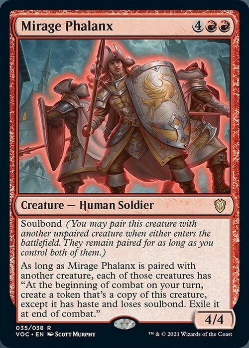 Mirage Phalanx ~ Commander: Crimson Vow [ NM ] [ Magic MTG ]