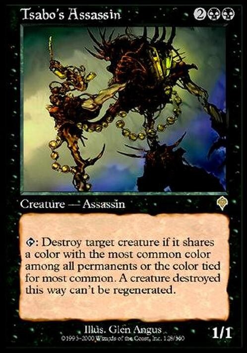 Tsabo's Assassin ~ Invasion [ EX ] [ Magic MTG ]