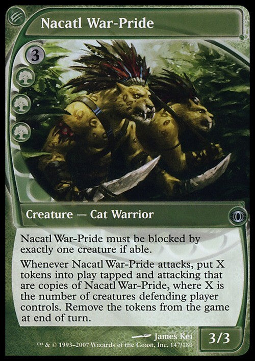 Nacatl War-Pride ~ Future Sight [ PLAYED ] [ Magic MTG ]