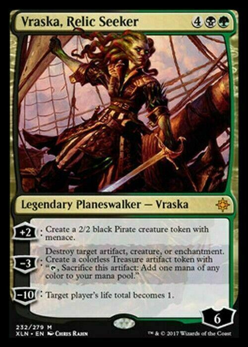 Vraska, Relic Seeker ~ Ixalan [ EX ] [ Magic MTG ]