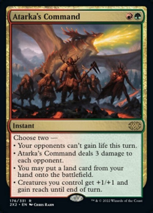 Atarka's Command ~ Double Masters 2022 [ NM ] [ Magic MTG ]