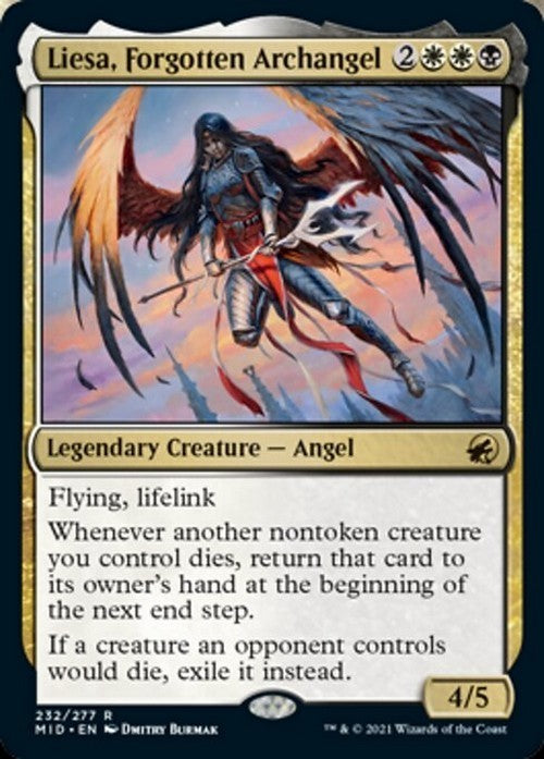 Liesa, Forgotten Archangel ~ Midnight Hunt [ NM ] [ Magic MTG ]