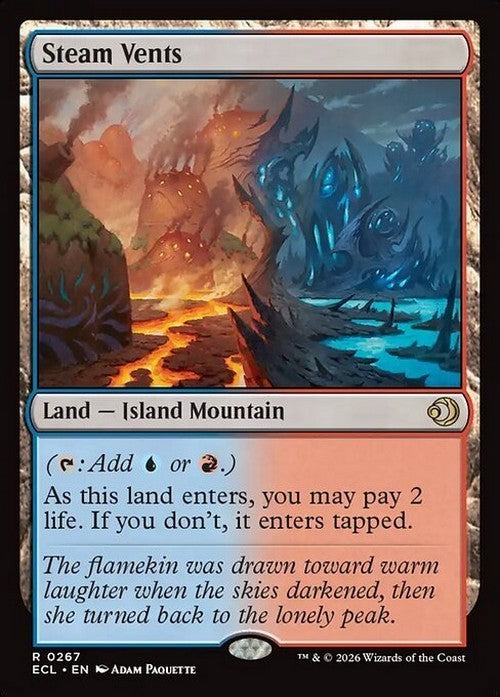 Steam Vents ~ Lorwyn Eclipsed [ NM ] [ Magic MTG ]