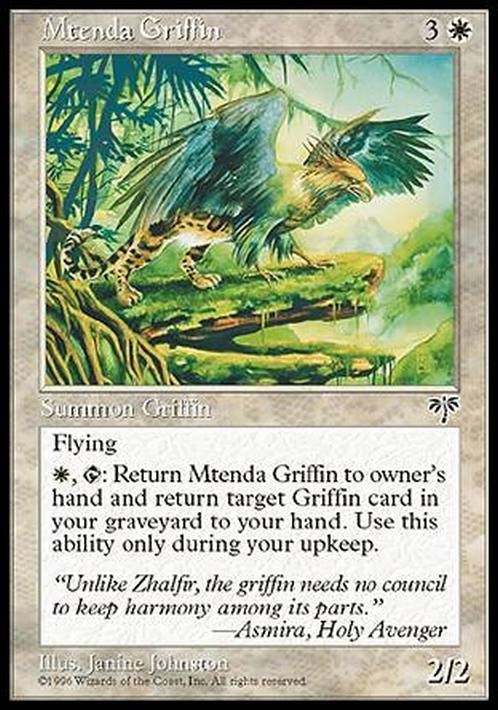 Mtenda Griffin ~ Mirage [ EX ] [ Magic MTG ]