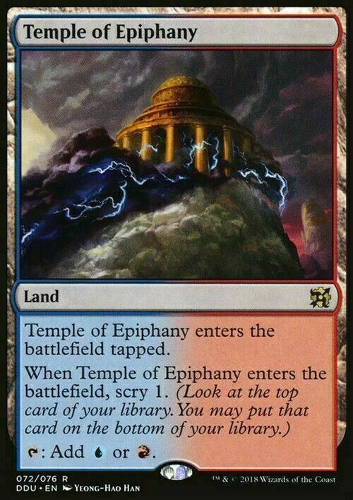 Temple of Epiphany ~ Duel Decks [ EX ] [ Magic MTG ]