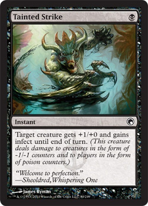 Tainted Strike ~ Scars of Mirrodin [ EX ] [ Magic MTG ]