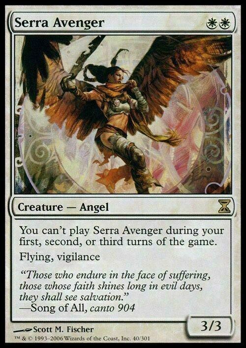 Serra Avenger ~ Time Spiral [ EX ] [ Magic MTG ]