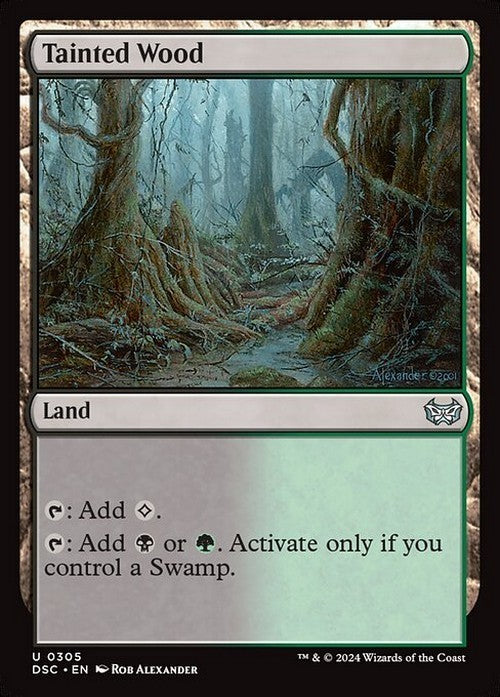 Tainted Wood ~ Commander: Duskmourn [ NM ] [ Magic MTG ]