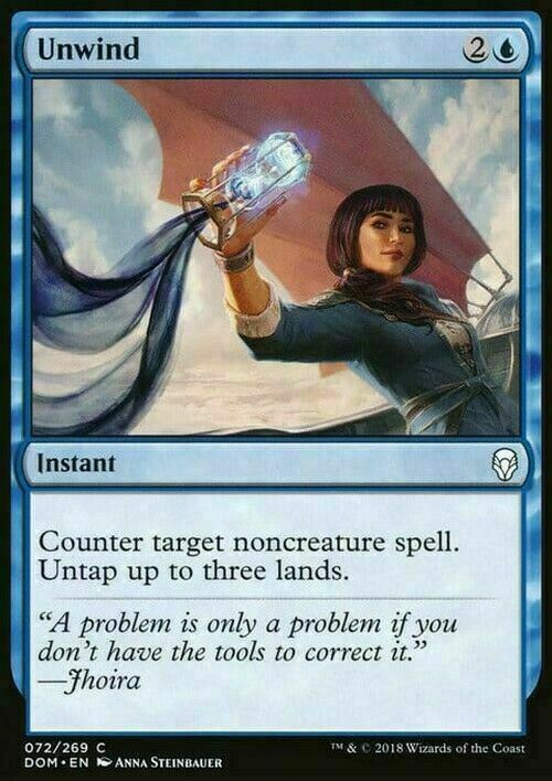 Unwind ~ Dominaria [ EX ] [ Magic MTG ]