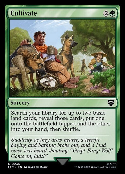 Cultivate ~ Commander: Lord of the Rings [ NM ] [ Magic MTG ]