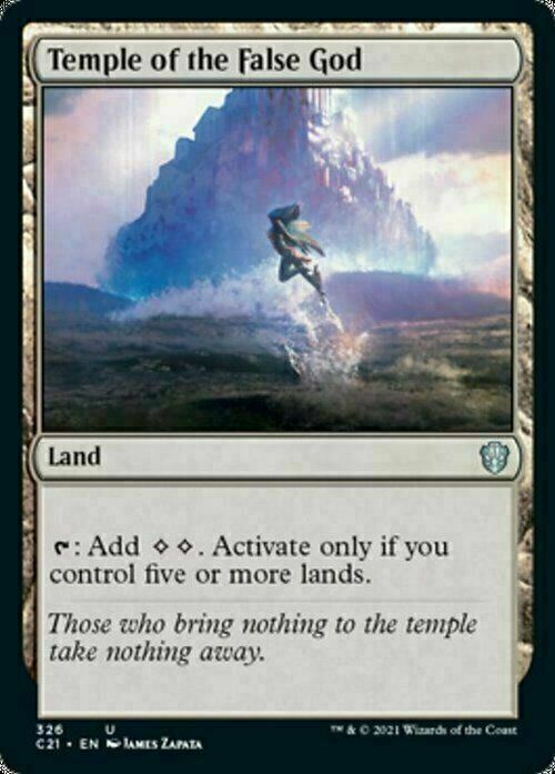 Temple of the False God ~ Commander: Strixhaven [ NM ] [ Magic MTG ]