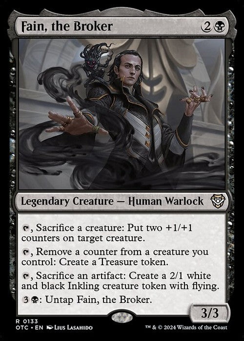 Fain, the Broker ~ Commander: Outlaws of Thunder Junction [ NM ] [ Magic MTG ]