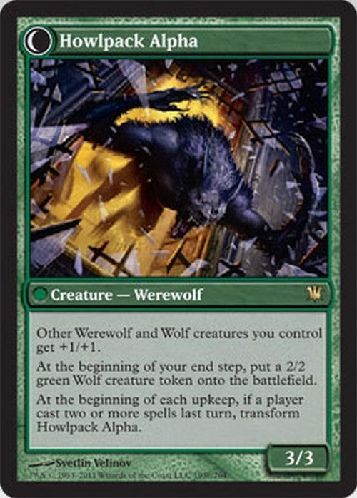 Mayor of Avabruck / Howlpack Alpha ~ Innistrad [ EX ] [ Magic MTG ]