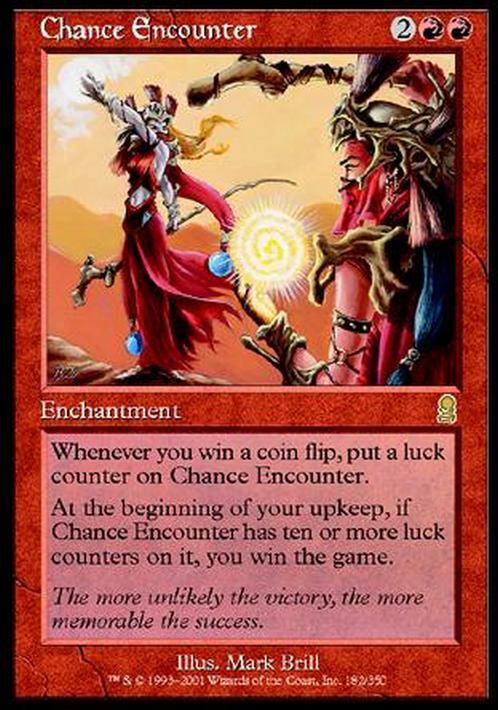 Chance Encounter ~ Odyssey [ EX ] [ Magic MTG ]