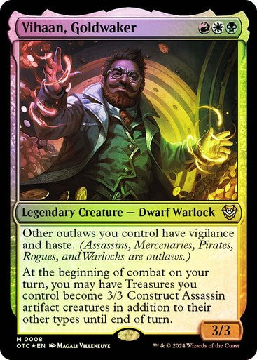 FOIL Vihaan, Goldwaker ~ Commander: Outlaws of Thunder Junction [ NM ] [ MTG ]
