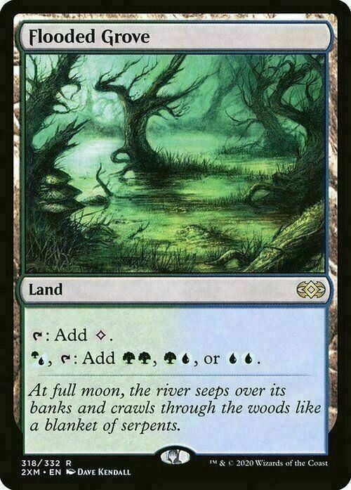 Flooded Grove ~ Double Masters [ NM ] [ Magic MTG ]