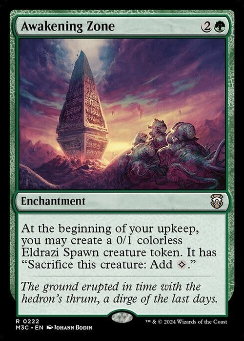 Awakening Zone ~ Commander: Modern Horizons 3 [ NM ] [ Magic MTG ]