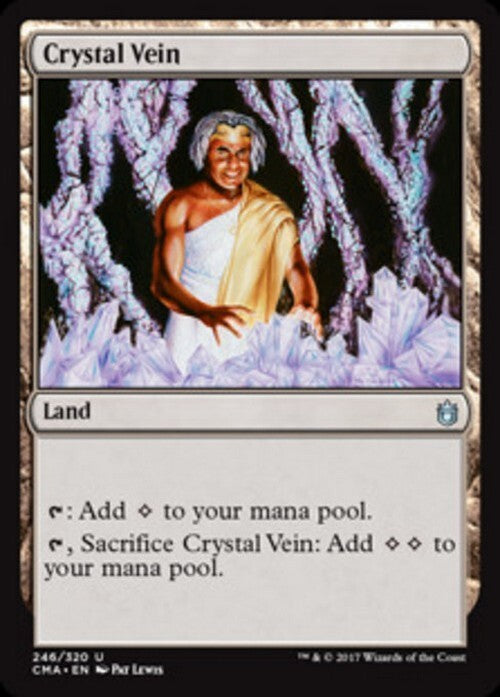 Crystal Vein ~ Commander Anthology 1 [ EX ] [ Magic MTG ]