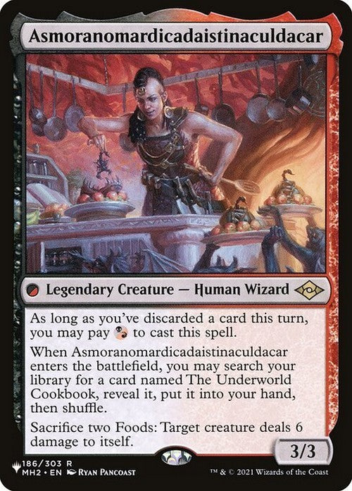 Asmoranomardicadaistinaculdacar ~ The List [ NM ] [ Magic MTG ]