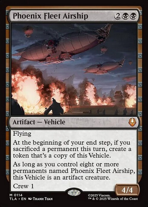 Phoenix Fleet Airship ~ Avatar: The Last Airbender [ NM ] [ Magic MTG ]