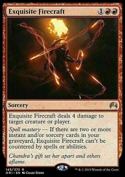 Exquisite Firecraft ~ Magic Origins [ EX+ ] [ Magic MTG ]