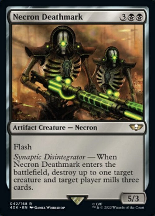 Necron Deathmark ~ Commander: Warhammer 40,000 [ NM ] [ Magic MTG ]