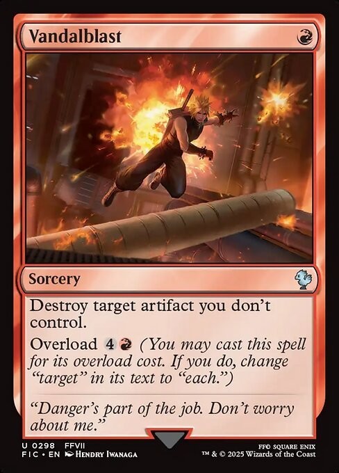 Vandalblast ~ Commander: Final Fantasy [ NM ] [ Magic MTG ]