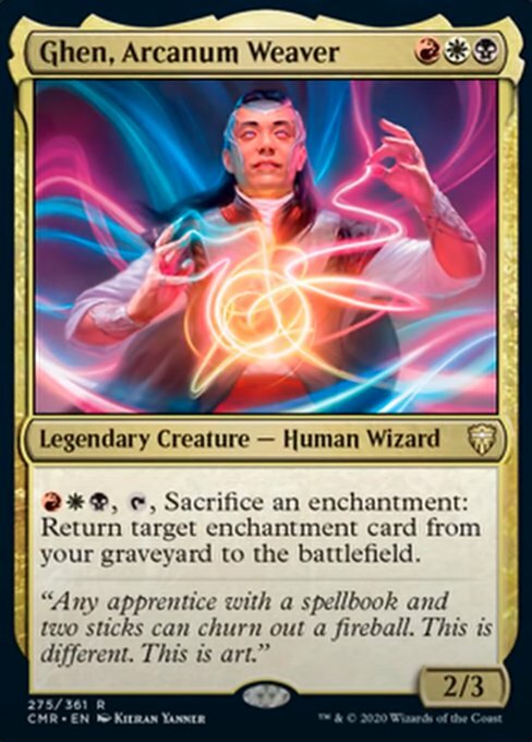Ghen, Arcanum Weaver ~ Commander Legends 1 [ NM ] [ Magic MTG ]