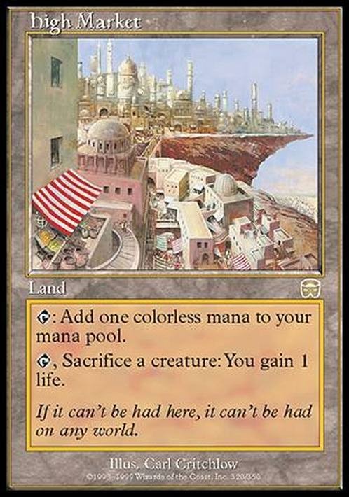 High Market ~ Mercadian Masques [ EX ] [ Magic MTG ]