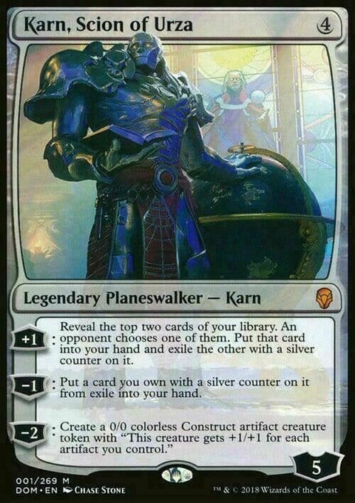 Karn, Scion of Urza ~ Dominaria [ NM ] [ Magic MTG ]