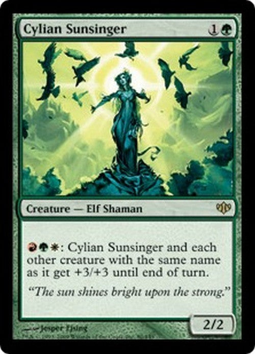 Cylian Sunsinger ~ Conflux [ EX ] [ Magic MTG ]