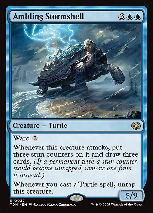 Ambling Stormshell ~ Tarkir: Dragonstorm [ NM ] [ Magic MTG ]