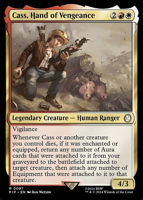 Cass, Hand of Vengeance ~ Commander: Fallout [ NM ] [ Magic MTG ]