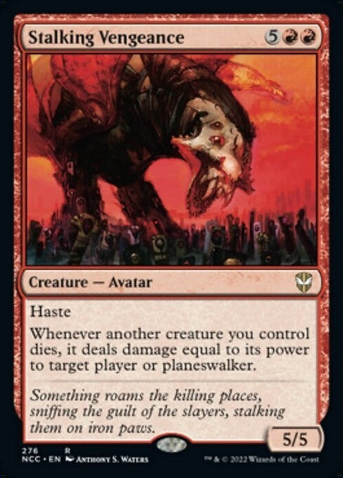 Stalking Vengeance ~ Commander: Streets of New Capenna [ NM ] [ MTG ]