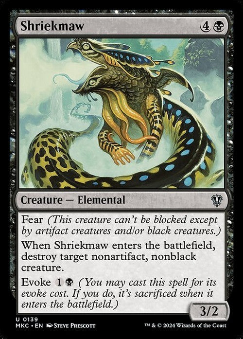 Shriekmaw ~ Commander: Murders at Karlov Manor [ NM ] [ Magic MTG ]