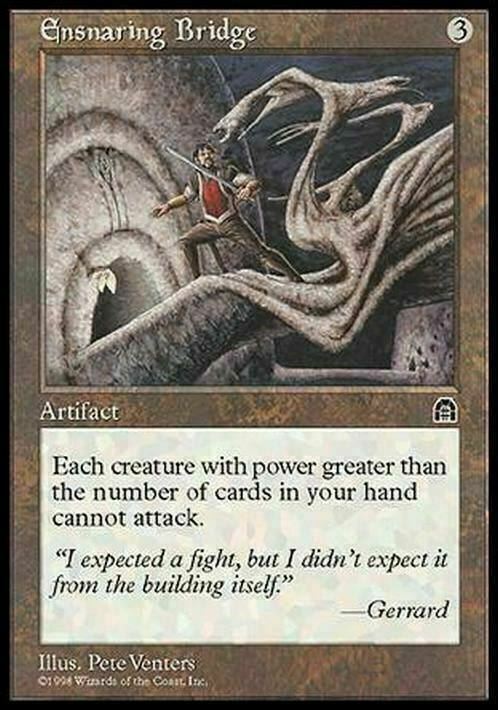 Ensnaring Bridge ~ Stronghold [ EX+ ] [ Magic MTG ]