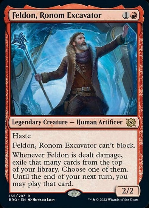 Feldon, Ronom Excavator ~ The Brothers' War [ NM ] [ Magic MTG ]