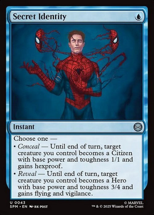 Secret Identity ~ Spider-Man [ NM ] [ Magic MTG ]