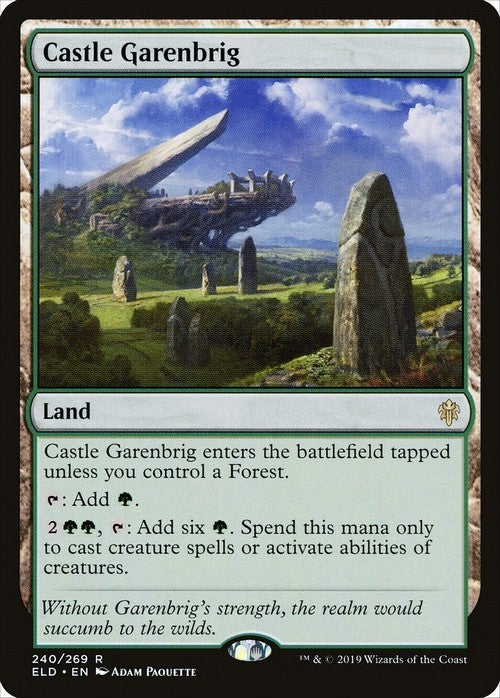 Castle Garenbrig ~ Throne of Eldraine [ NM ] [ Magic MTG ]