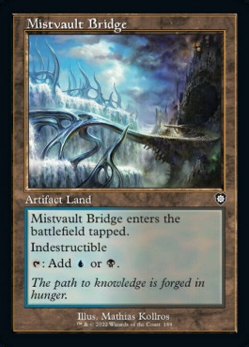 Mistvault Bridge ~ Commander: The Brothers' War [ NM ] [ Magic MTG ]