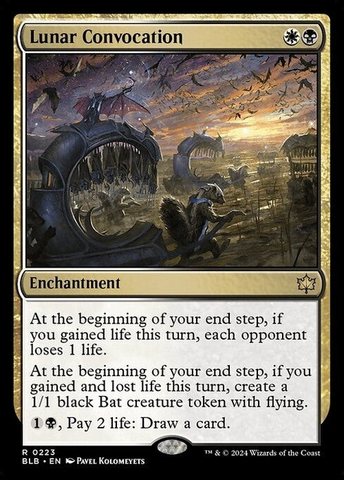 Lunar Convocation ~ Bloomburrow [ NM ] [ Magic MTG ]