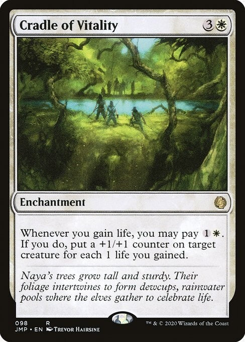 Cradle of Vitality ~ Jumpstart 2021 [ NM ] [ Magic MTG ]