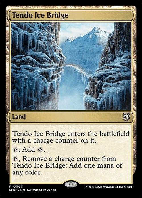 Tendo Ice Bridge ~ Commander: Modern Horizons 3 [ NM ] [ Magic MTG ]