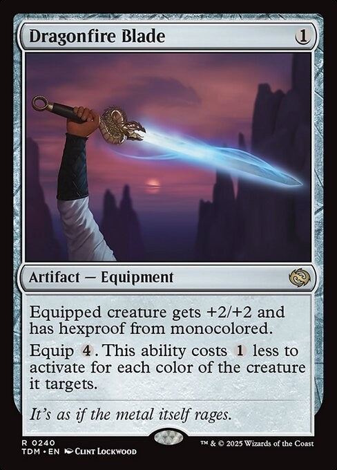 Dragonfire Blade ~ Tarkir: Dragonstorm [ NM ] [ Magic MTG ]