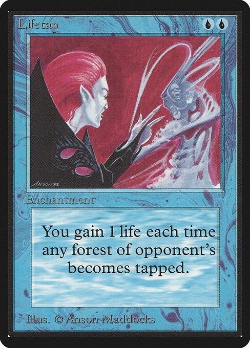Lifetap ~ Limited Edition BETA [ PLAYED ] [ Magic MTG ]